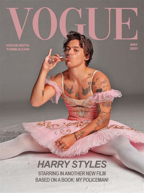 harry styles vogue magazine cover